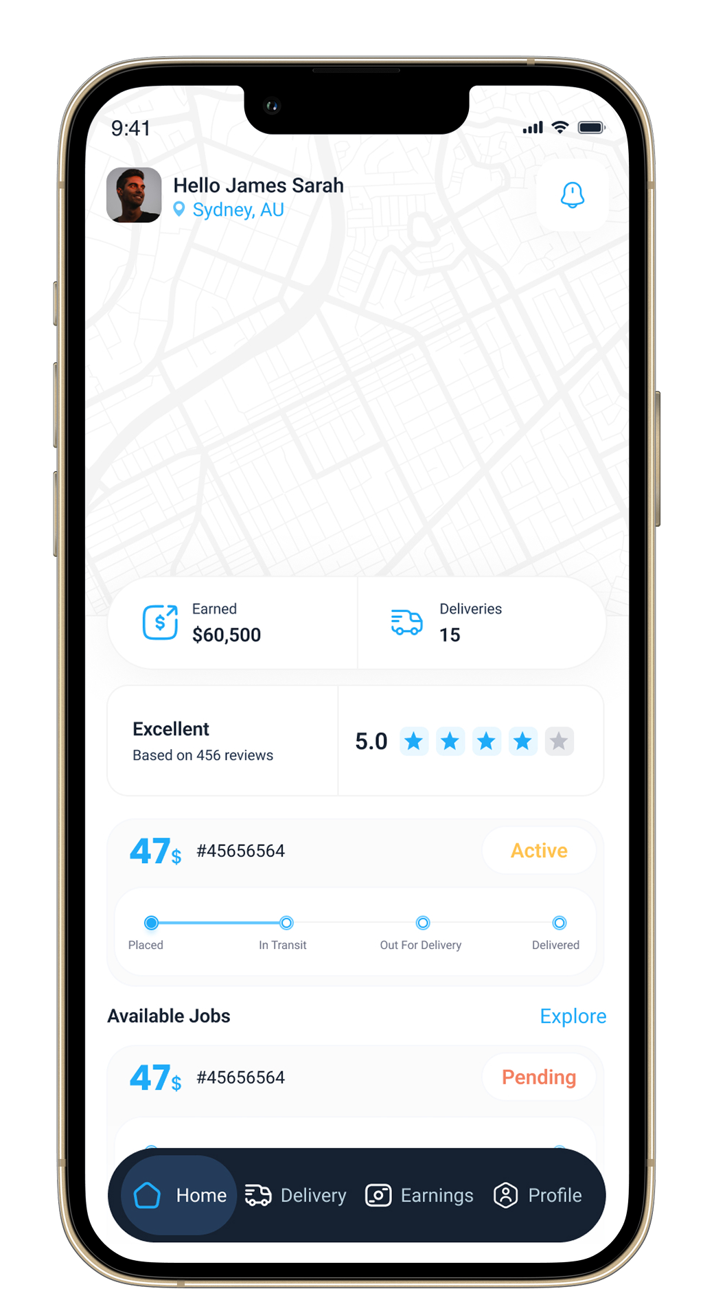 Accept Nearby Orders