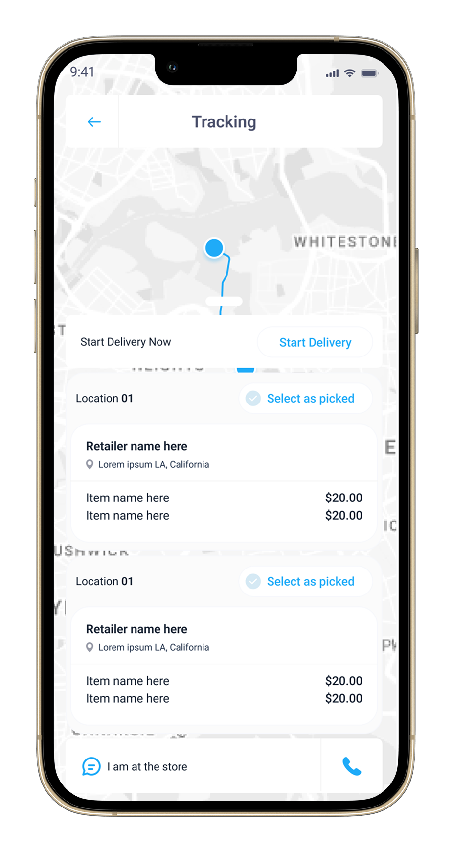 Complete the Delivery